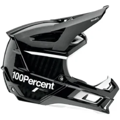 100% Aircraft 2 Helm - Black/white