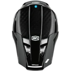 100% Aircraft 2 Helm - Black/white -Fahrradausrüstung 100 downhill mtb helm downhill mtb helmet aircraft 2 4