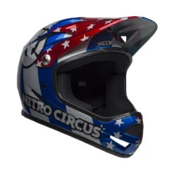 Bell Sanction Nitro Circus - Helm - Rot/Silber/Blau -Fahrradausrüstung 210203013 210203014 210203015 210203016 3C3yC1cSuBdYVc