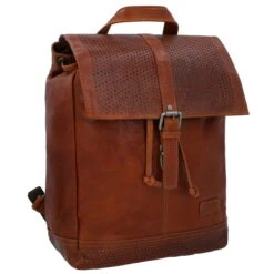 Christopher F. Lederrucksack - Braun
