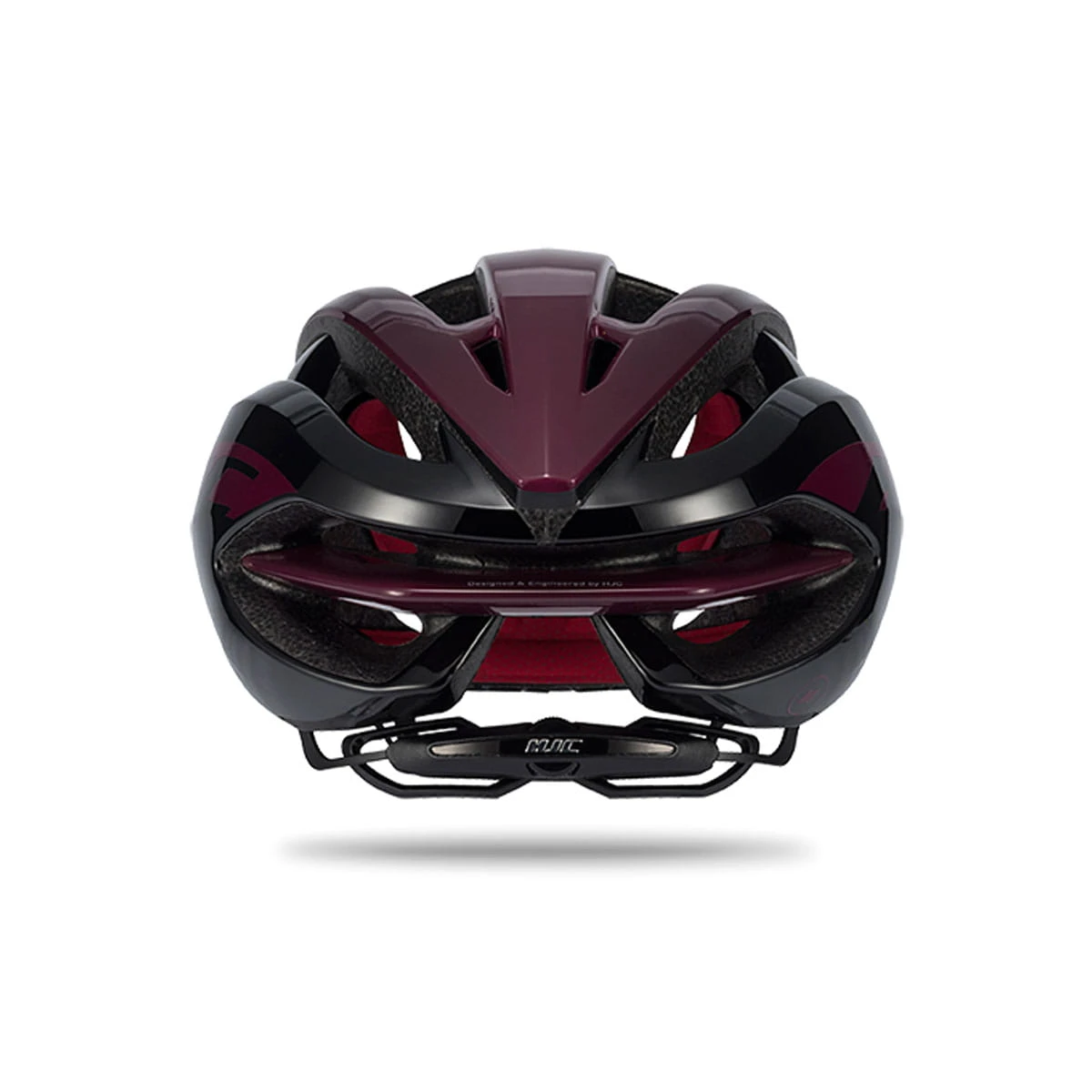 HJC IBEX Road Helm - Gloss Burgundy / Black 2 HJC IBEX Road Helm - Gloss Burgundy / Black – Bild 2