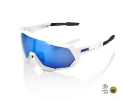 100% Speedtrap - HD Multilayer Mirror Lens / Hiper Lens - Matte White