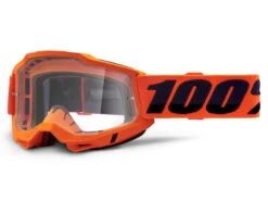 100% Accuri 2 OTG Goggle - Clear Lens - Neon Orange