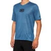 100% Airmatic Mesh Short Sleeve Jersey - Slate Blue