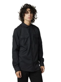 Fox Racing Assembly Line Flannel - Black