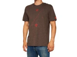 100% Astra T-Shirt - Brown Heather