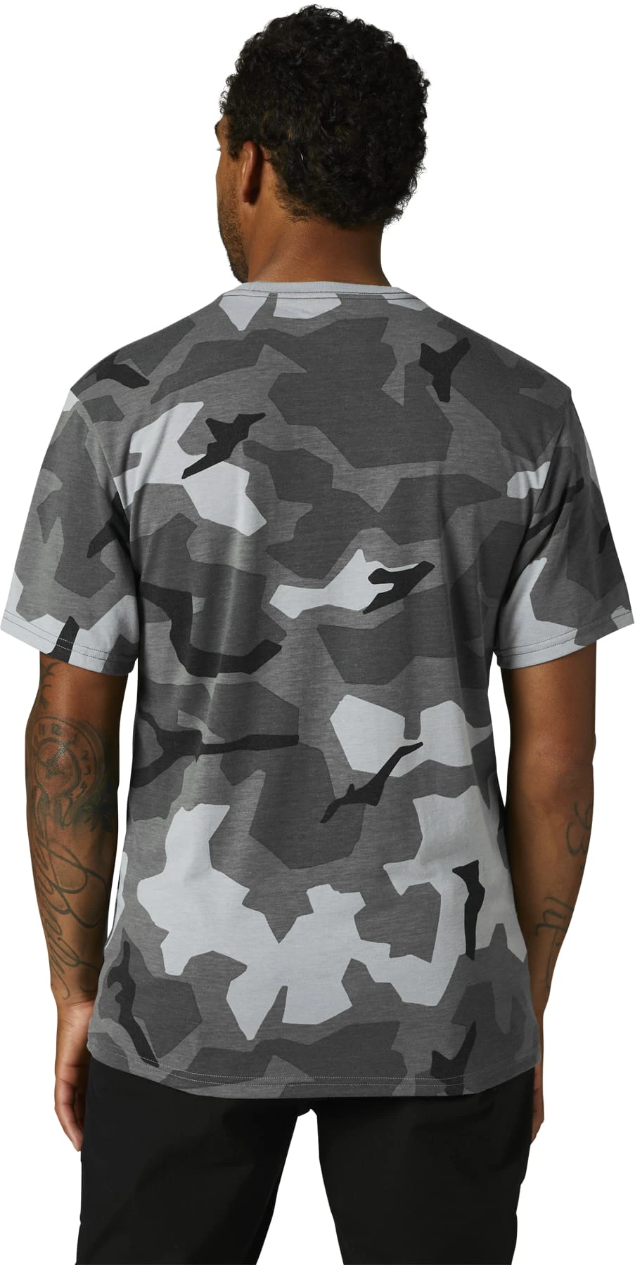 Fox Racing Bnkr SS Tech Tee Black Camo 2 Fox Racing Bnkr SS Tech Tee Black Camo – Bild 2