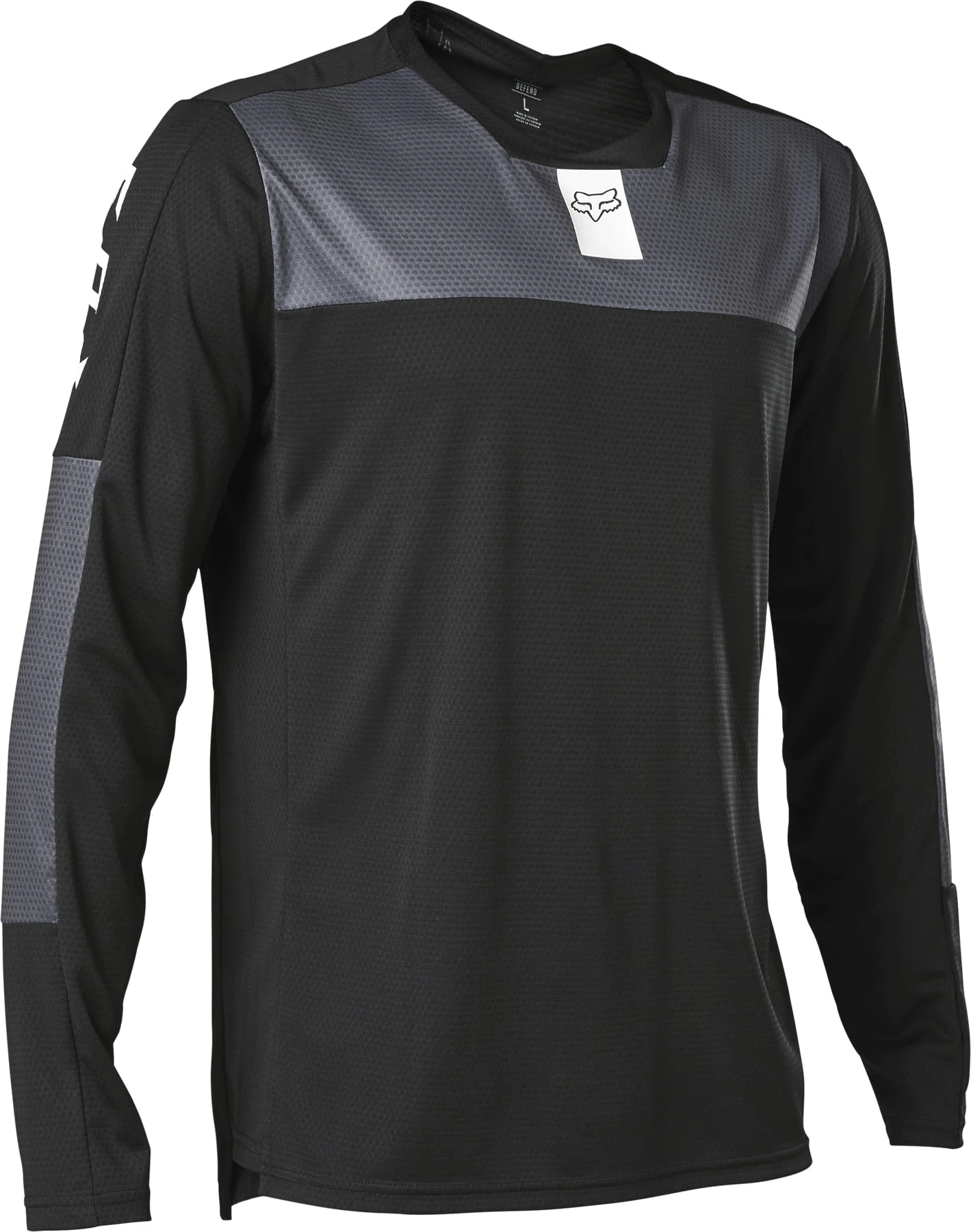 Fox Racing Defend LS Jersey Foxhead Black 1 Fox Racing Defend LS Jersey Foxhead Black