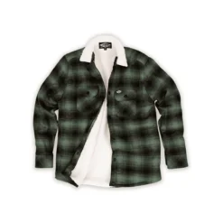 LOOSE RIDERS Flannel Jacke - Grün