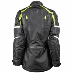 Damen Jacke Dayton - Schwarz-gelb Fluo-weiss 5 Damen Jacke Dayton - Schwarz-gelb Fluo-weiss -Fahrradausrüstung GMSDamenJackeDayton schwarz gelbfluo weiss 3