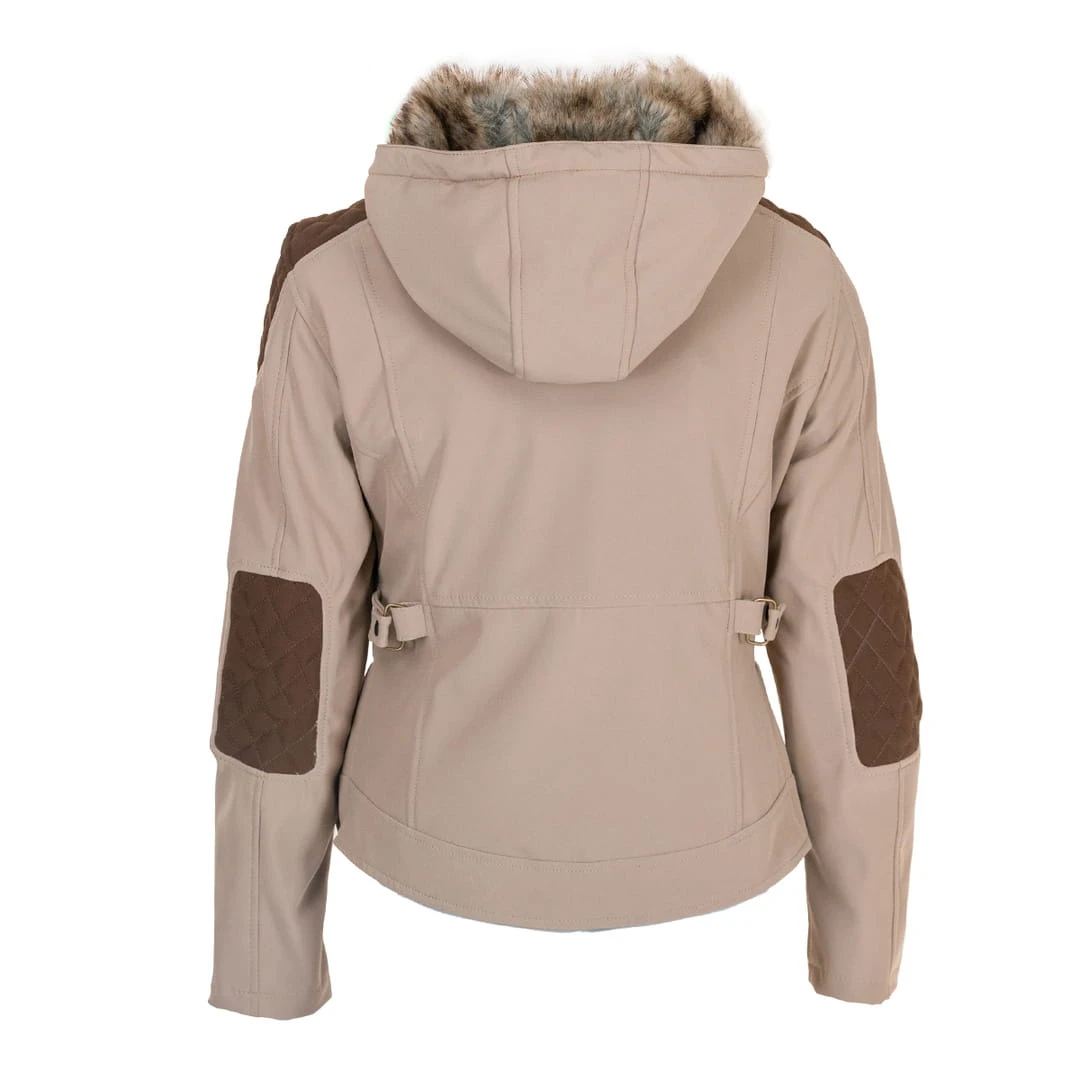 Softshelljacke Luna - Braun 2 Softshelljacke Luna - Braun – Bild 2
