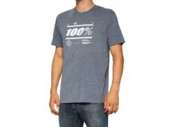 100% Global T-Shirt - Heather Grey