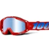 100% Racecraft Goggles Anti Fog Mirror Lens - Kuriakin