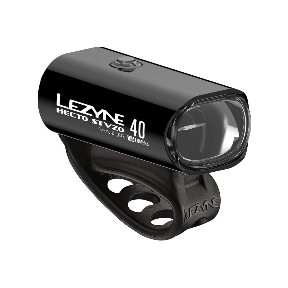 Lezyne Hecto Drive 40 StVZO Vorderlicht - Schwarz 1 Lezyne Hecto Drive 40 StVZO Vorderlicht - Schwarz