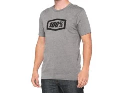 100% Icon T-Shirt - Heather Grey