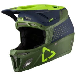 LEATT DBX 8.0 - Fullface Composite Helm - Grün