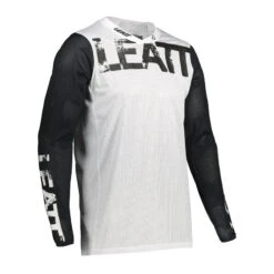 LEATT Jersey 4.5 X-Flow - Weiss-schwarz