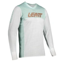 LEATT Jersey 5.5 UltraWeld - Weiss-grün