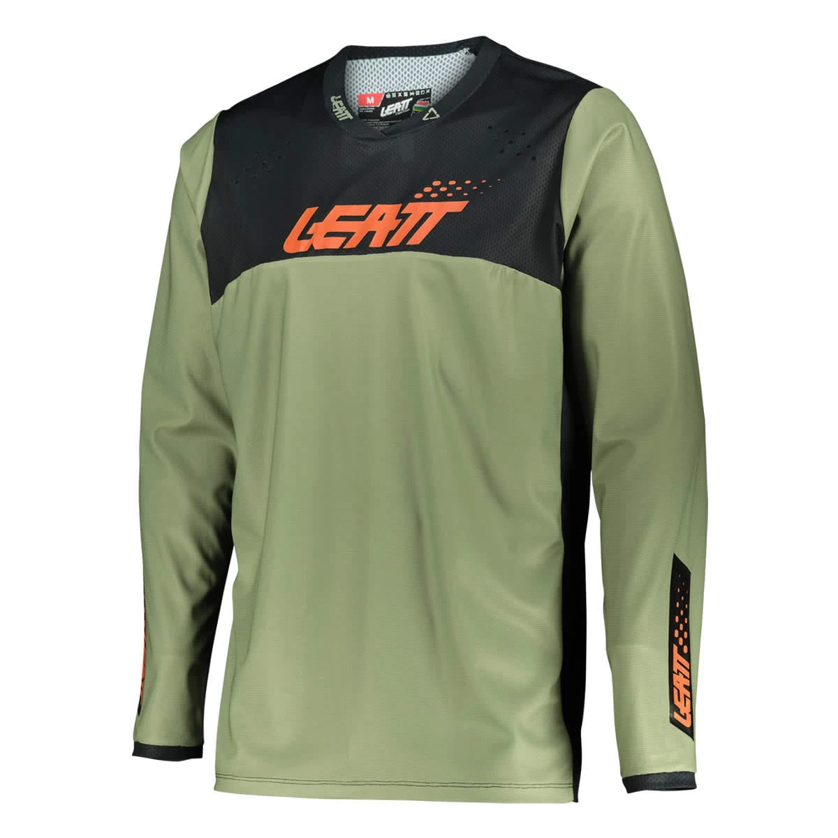 LEATT Jersey Moto 4.5 Enduro Olive 2 LEATT Jersey Moto 4.5 Enduro Olive – Bild 2