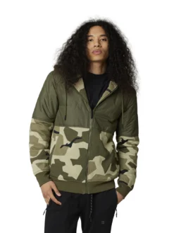Fox Racing Lindon Sasquatch Fleece - Olive Camo