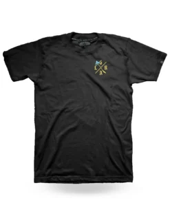 LOOSE RIDERS Mens T-Shirts - Shroom Skull Black