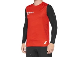 100% R-Core Concept Sleeveless Jersey - Red