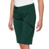 100% Ridecamp Women Shorts - Forest Green