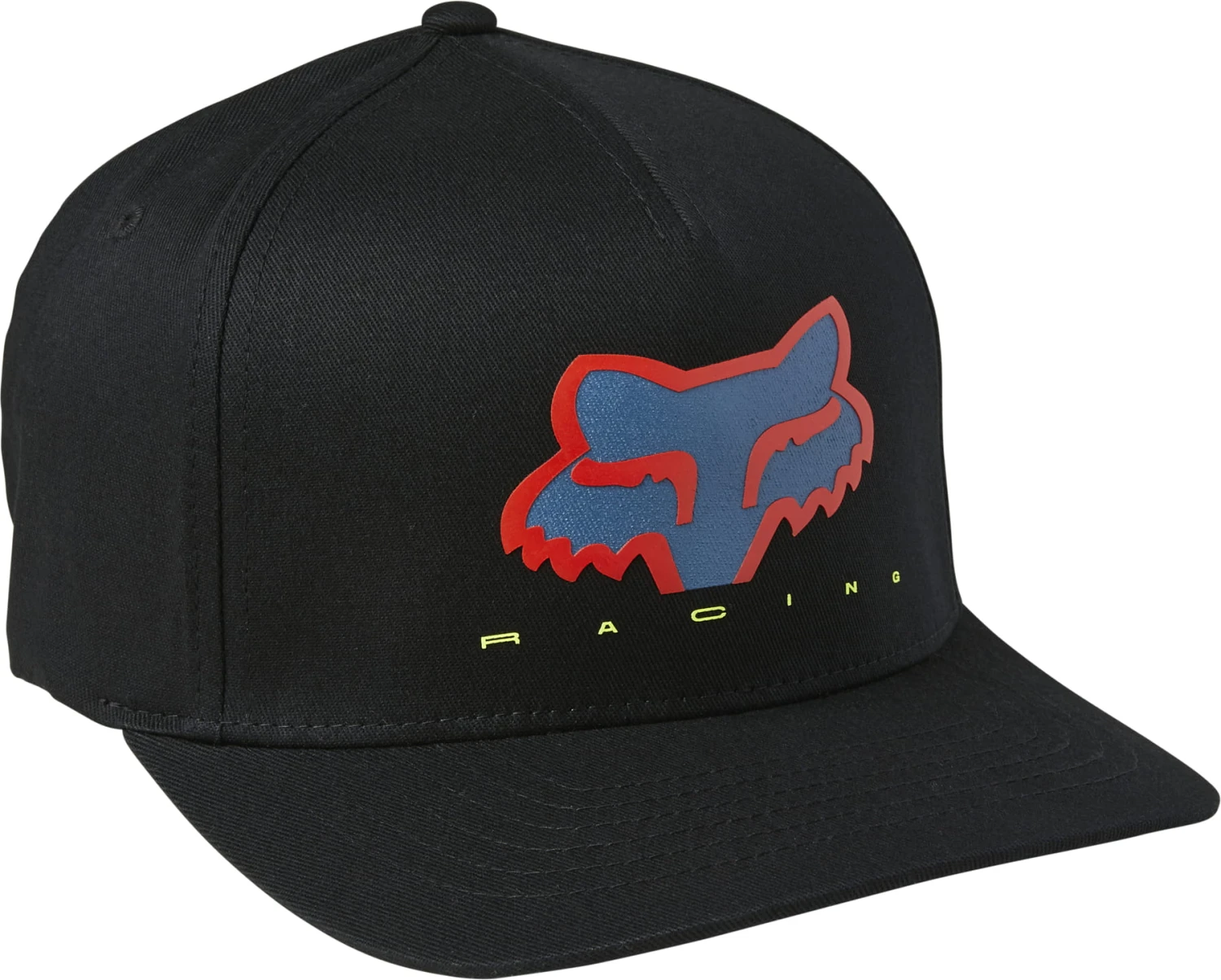 Fox Racing Venz Flexfit Hat Black 1 Fox Racing Venz Flexfit Hat Black