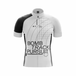 Bombtrack Grids And Guides Kurzarm Trikot - Weiss