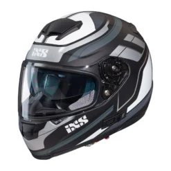 IXS 215 2.0 Motorradhelm Matte Black Grey White