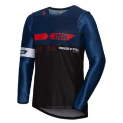 IXS MX Jersey 19 2.0 Slim Black Blue Red