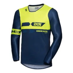 IXS MX Jersey 19 2.0 Slim Blue Yellow