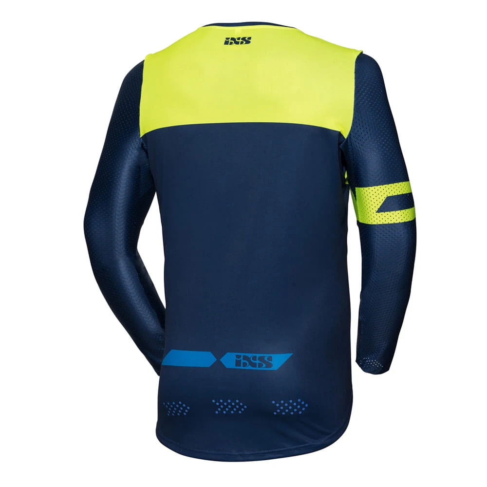 IXS MX Jersey 19 2.0 Slim Blue Yellow 2 IXS MX Jersey 19 2.0 Slim Blue Yellow – Bild 2