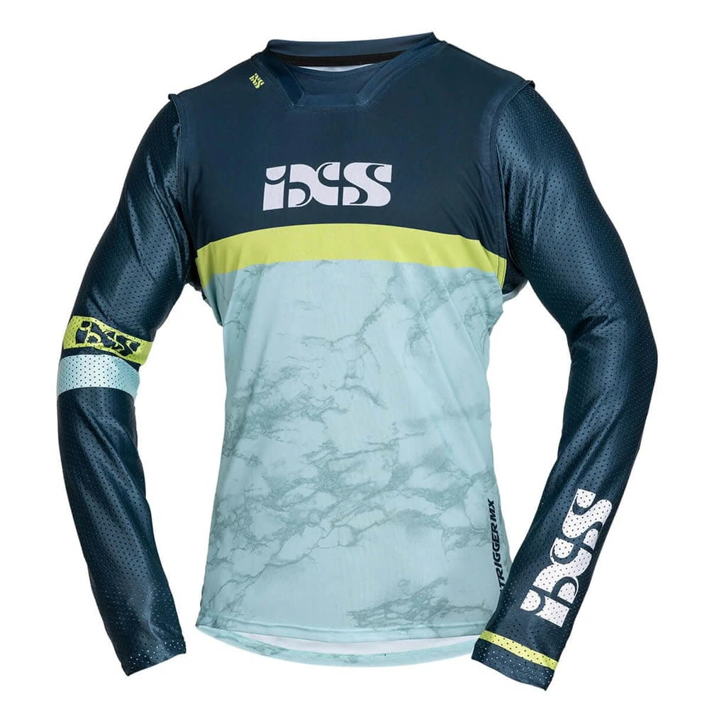 IXS MX Jersey Trigger - Blau Gelb 1 IXS MX Jersey Trigger - Blau Gelb