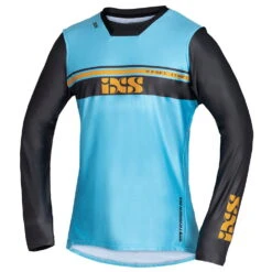 IXS MX Jersey Trigger 2.0 - Hellblau-anthrazit-braun