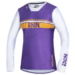 IXS MX Jersey Trigger 2.0 - Violett-weiss-braun