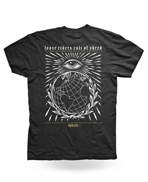 LOOSE RIDERS Lifestyle Men T-Shirts - God'S Eye - Schwarz 2 LOOSE RIDERS Lifestyle Men T-Shirts - God'S Eye - Schwarz – Bild 2
