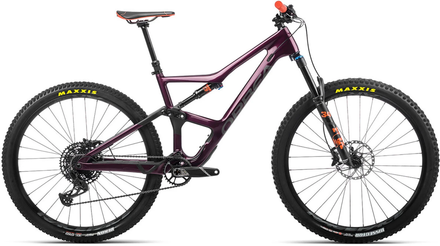 Orbea OCCAM M30-EAGLE Metallic Mulberry - Black (Matte) 1 Orbea OCCAM M30-EAGLE Metallic Mulberry - Black (Matte)